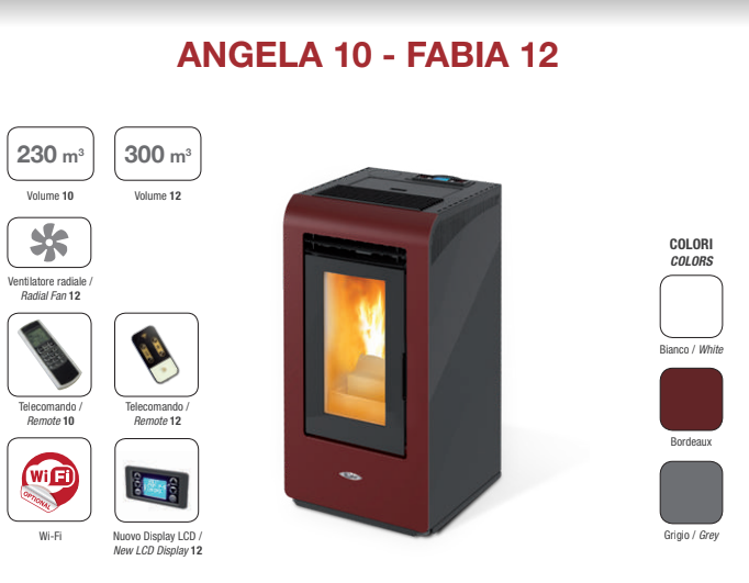 Kalor Angela 10 kw ���������� ����� Pellet wifiR -( 14 ������ ������ )-